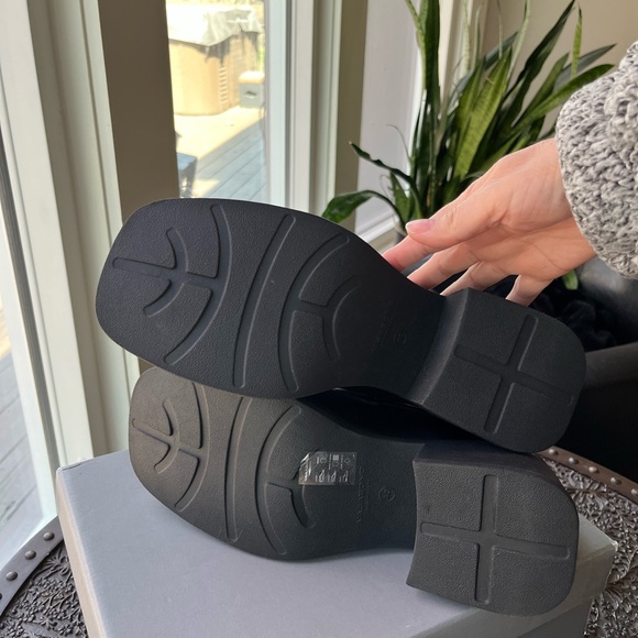 NEW VAGABOND DORAH BLACK LOAFERS 40 10 - Picture 12 of 14